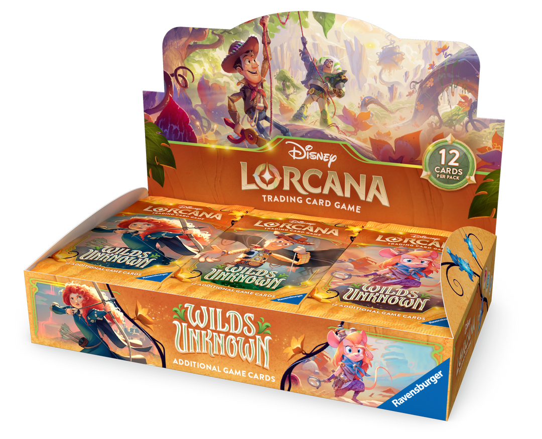 DLC S12 Wilds Unknown Booster Display