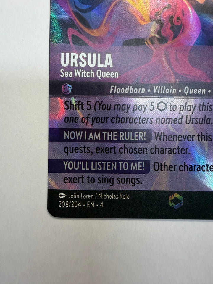Ursula - Sea Witch Queen - 208/204 (Enchanted) - Ursula's Return (4)