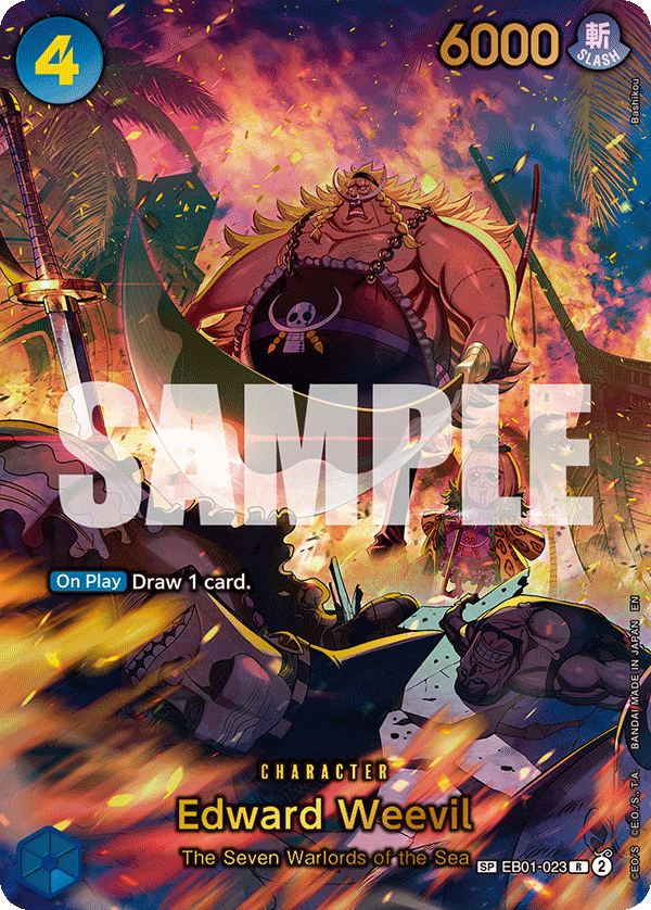 Edward Weevil - EB01-023 SP [OP14-EB04]