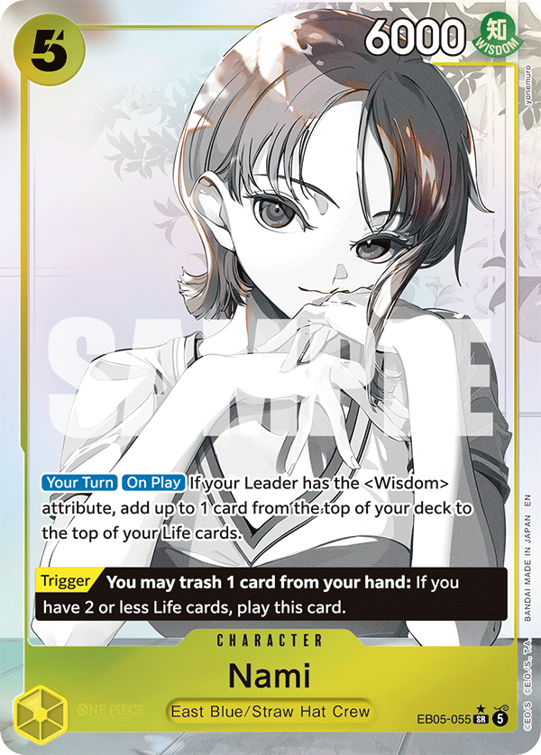 Nami EB05-055 (Extra Booster: One Piece Heroines Edition Vol. 2)  - Alternate Art Foil