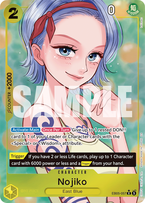 Nojiko EB05-057 (Extra Booster: One Piece Heroines Edition Vol. 2)  - Alternate Art Foil