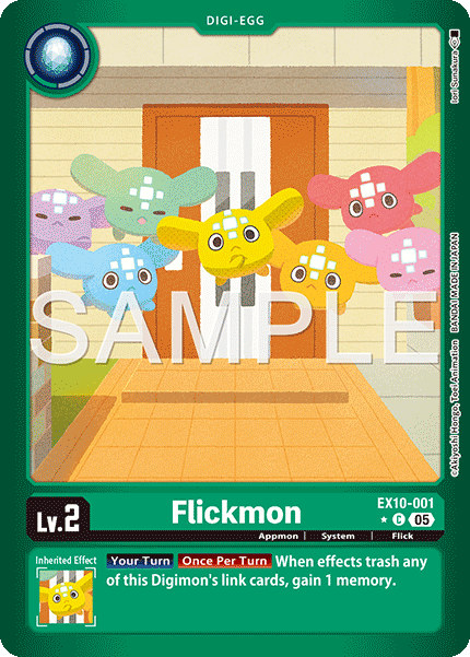 Flickmon (EX10-001) (Limited Foil)