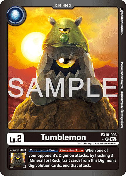 Tumblemon (EX10-003) (Limited Foil)