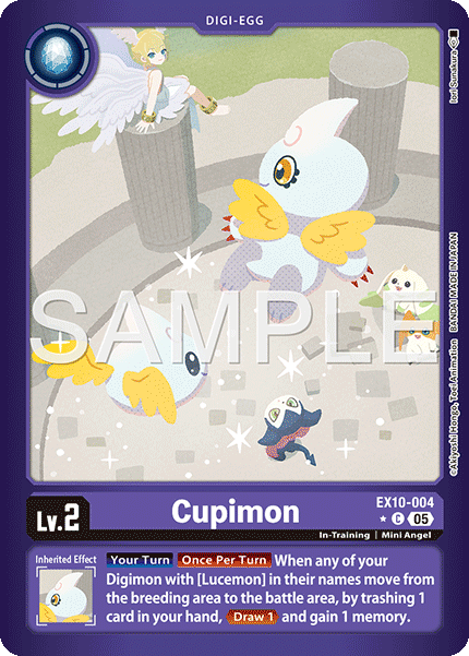 Cupimon (EX10-004) (Limited Foil)