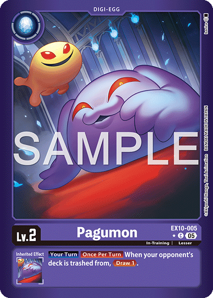 Pagumon (EX10-005) (Limited Foil)