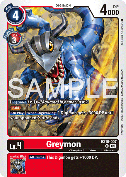Greymon (EX10-007)