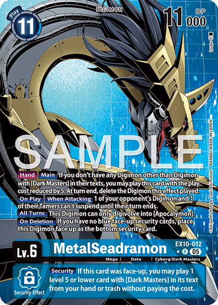 MetalSeadramon (EX10-012) (Alternate Art)