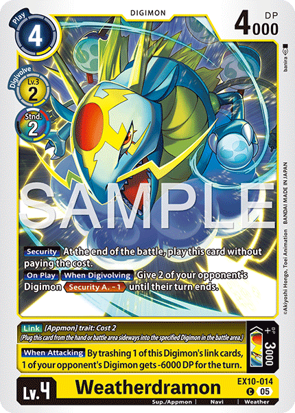 Weatherdramon (EX10-014)