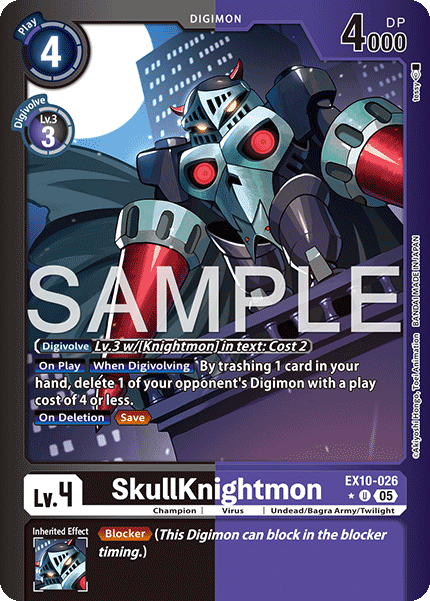 SkullKnightmon (EX10-026) (Limited Foil)