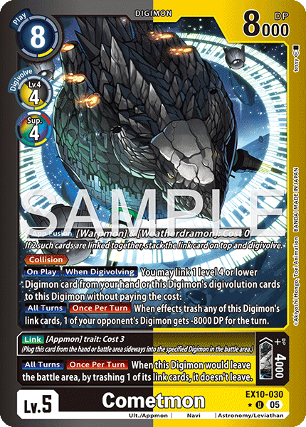 Cometmon (EX10-030) (Limited Foil)