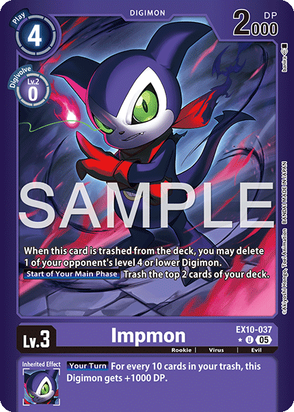 Impmon (EX10-037) (Limited Foil)