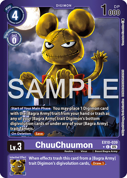 ChuuChuumon (EX10-039) (Limited Foil)