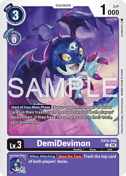 DemiDevimon (EX10-040)