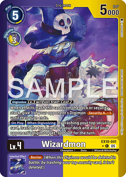 Wizardmon (EX10-041) (Limited Foil)