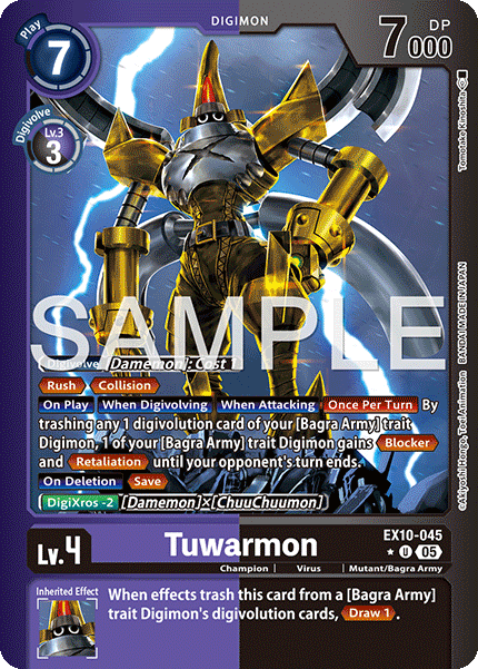 Tuwarmon (EX10-045) (Limited Foil)