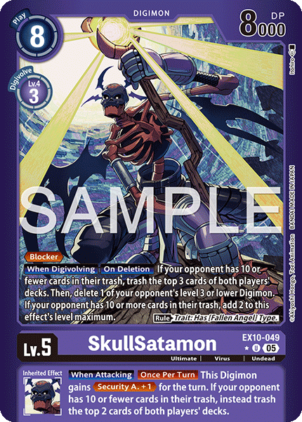 SkullSatamon (EX10-049) (Limited Foil)