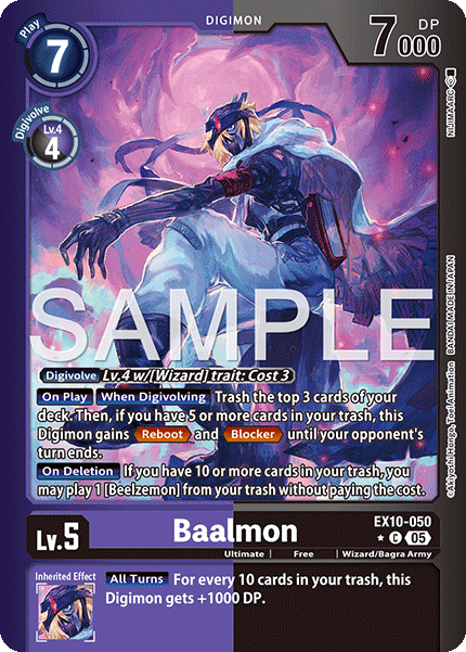 Baalmon (EX10-050) (Limited Foil)