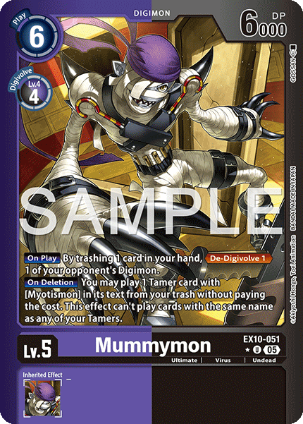 Mummymon (EX10-051) (Limited Foil)