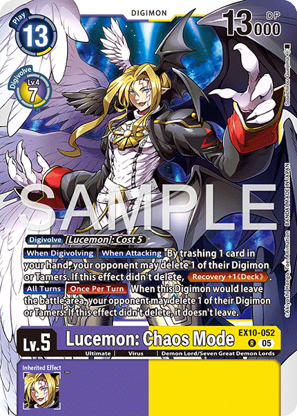 Lucemon: Chaos Mode (EX10-052)