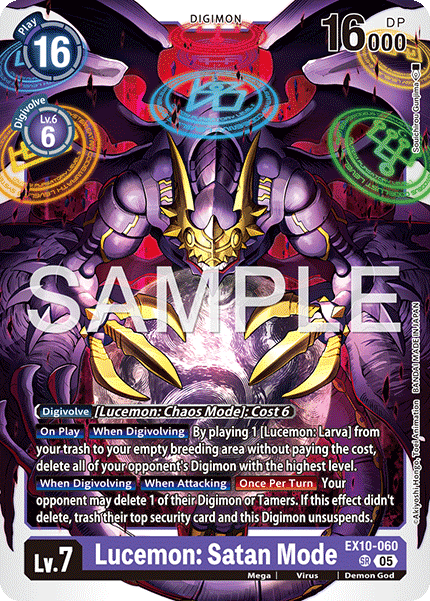 Lucemon: Satan Mode (EX10-060)