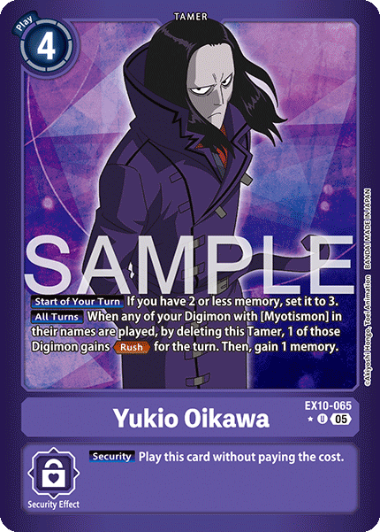 Yukio Oikawa (EX10-065) (Limited Foil)