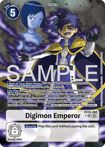 Digimon Emperor (EX10-068) (Alternate Art)