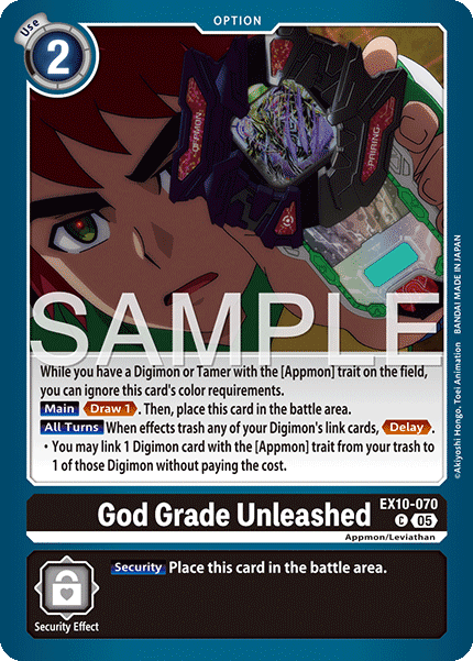 God Grade Unleashed (EX10-070)