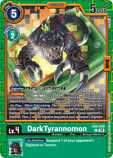 DarkTyrannomon (EX9-039)