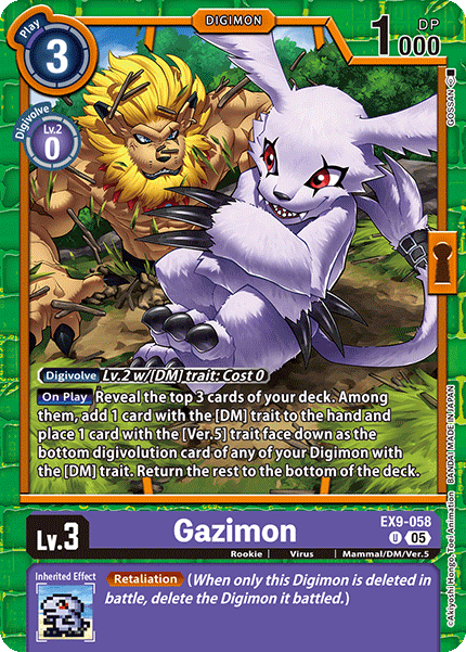 Gazimon (EX9-058)