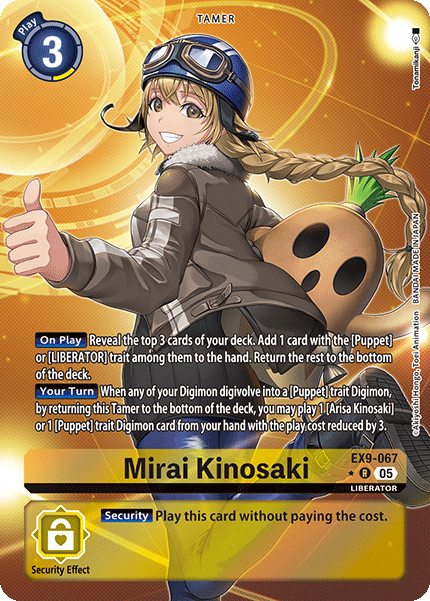 Mirai Kinosaki (EX9-067) (Alternate Art)