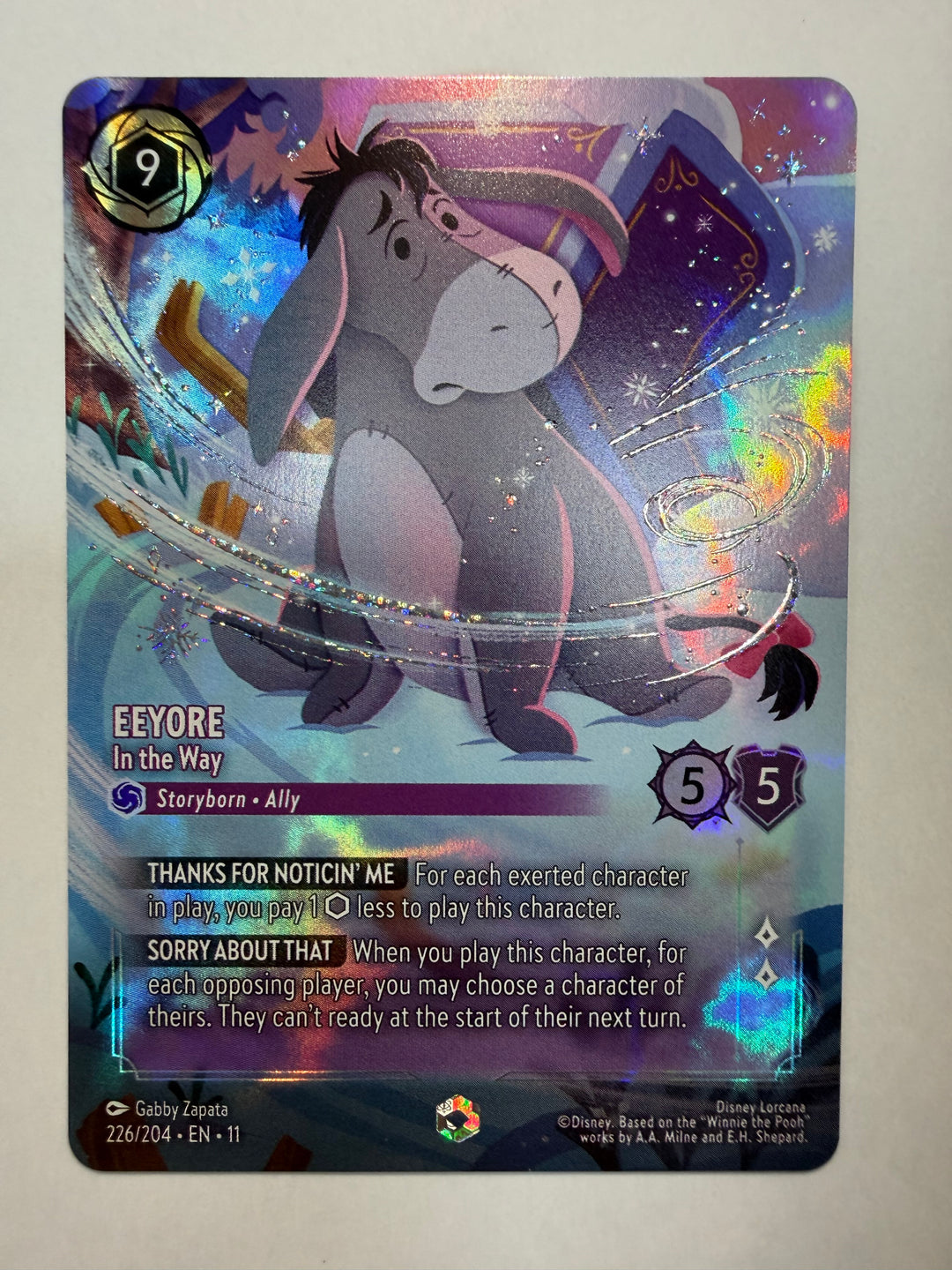 Eeyore - In the Way - 226/204 (Enchanted) - Winterspell (11)