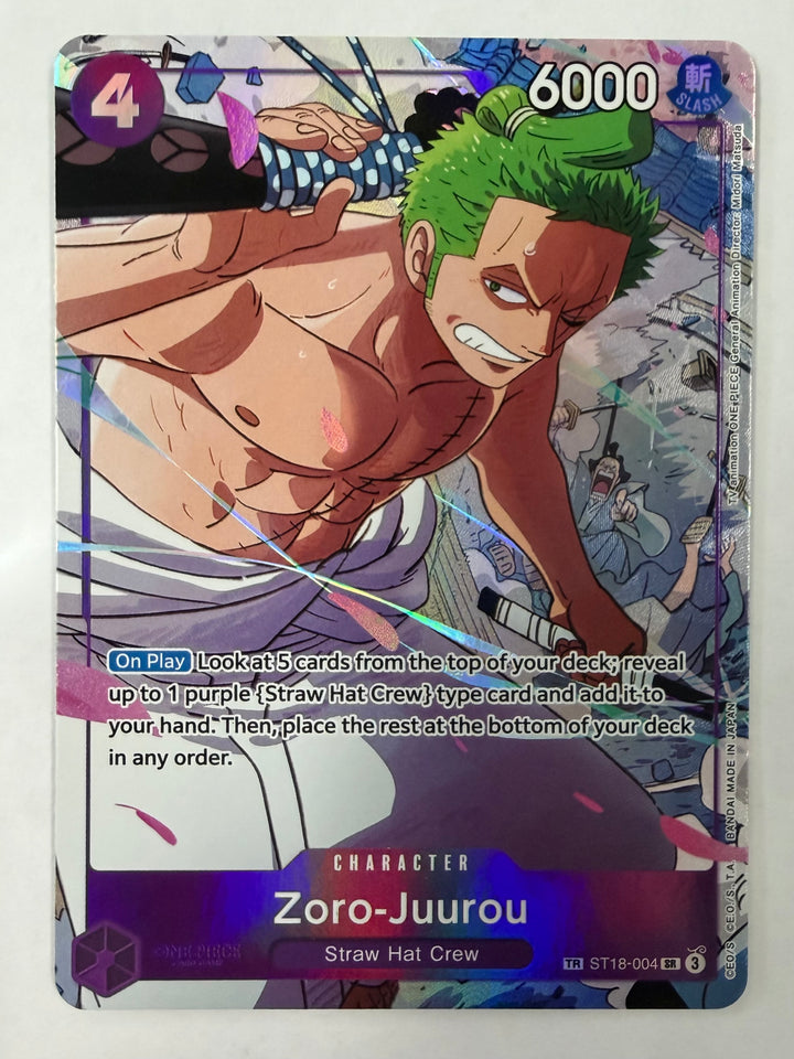 Zoro-Juurou - ST18-004 (TR) [OP09]