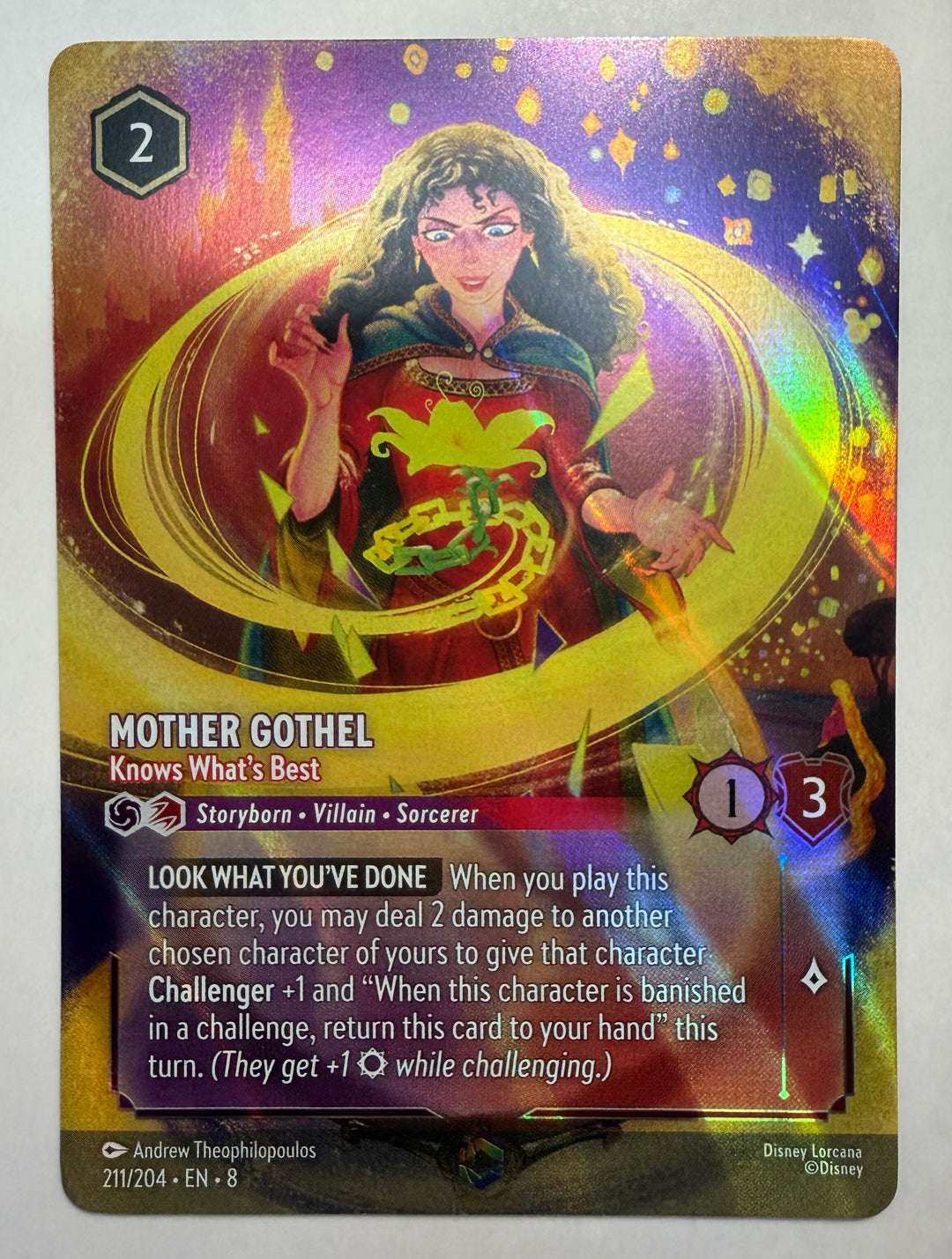 Mother Gothel - Knows What's Best - 211/204 (Enchanted) - Reign of Jafar (8)