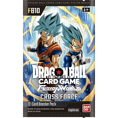 Dragon Ball Super Card Game: Fusion World – Cross Force FB10 - Booster Box [Pre-order]