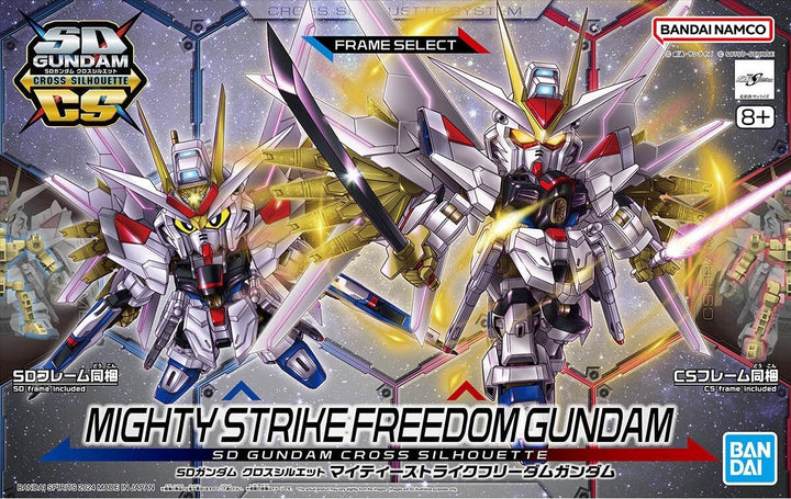 SD Gundam Cross Silhouette Mighty Strike Freedom Gundam