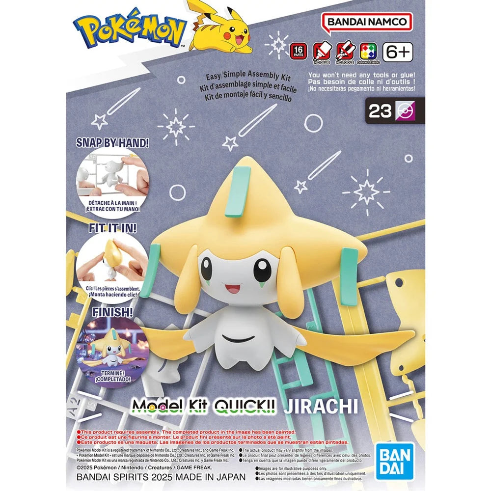 Pokemon Model Kit Quick!! 23 Jirachi