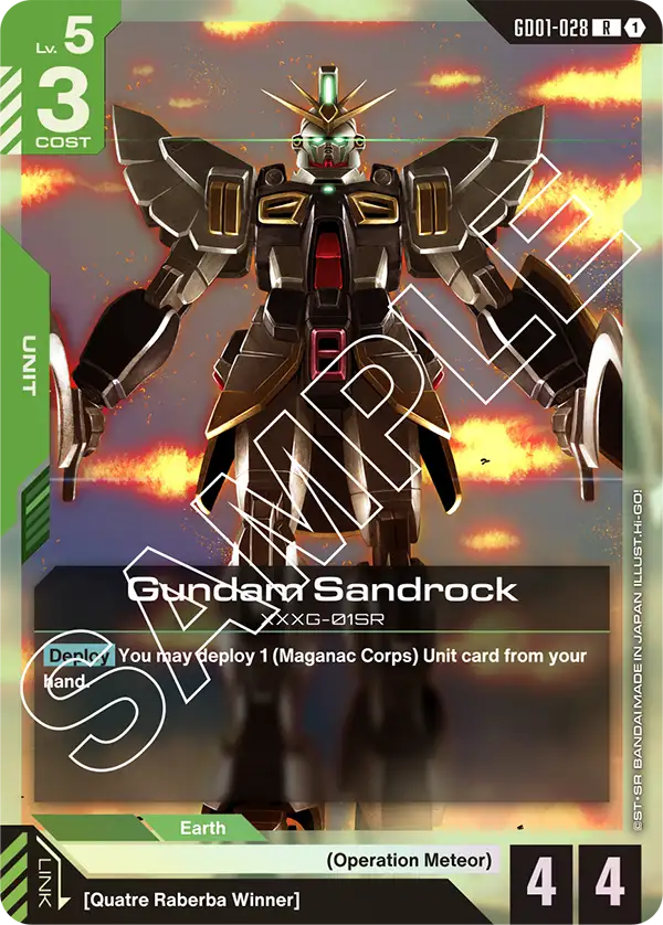 Gundam Sandrock (GD01-028)
