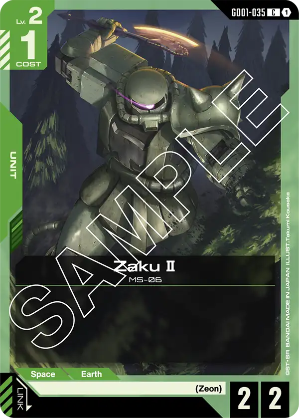 Zaku II (GD01-035)