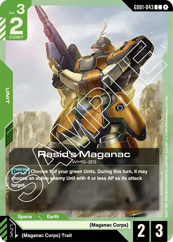 Rasid's Maganac (GD01-043)