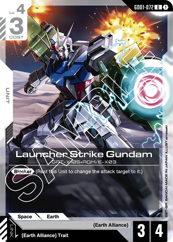 Launcher Strike Gundam (GD01-072)