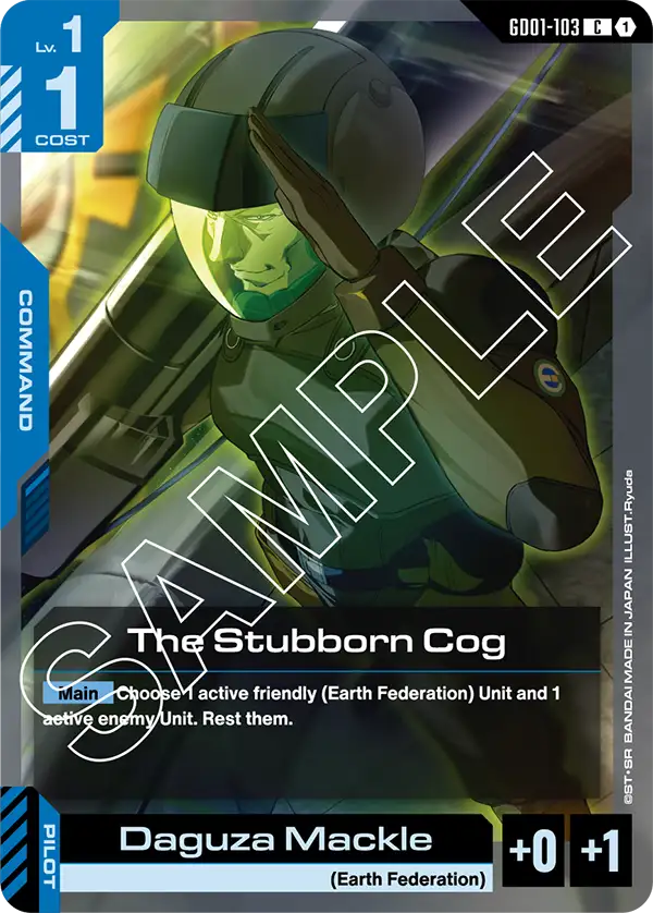 The Stubborn Cog / Daguza Mackle (GD01-103)