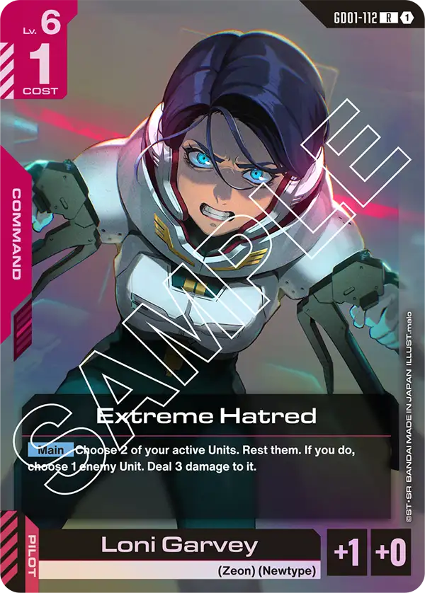 Extreme Hatred / Loni Garvey (GD01-112)