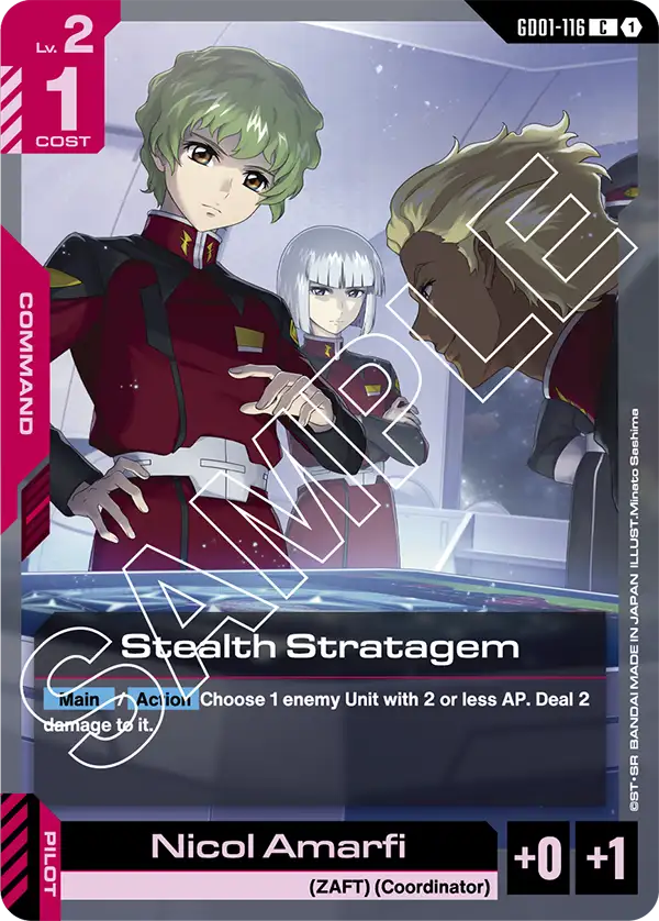 Stealth Stratagem / Nicol Amarfi (GD01-116)
