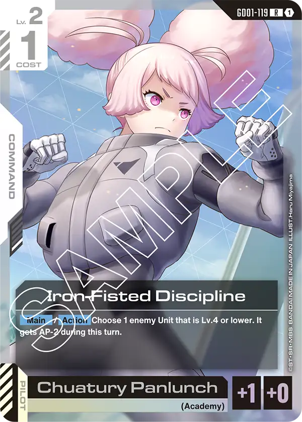 Iron-Fisted Discipline / Chuatury Panlunth (GD01-119)