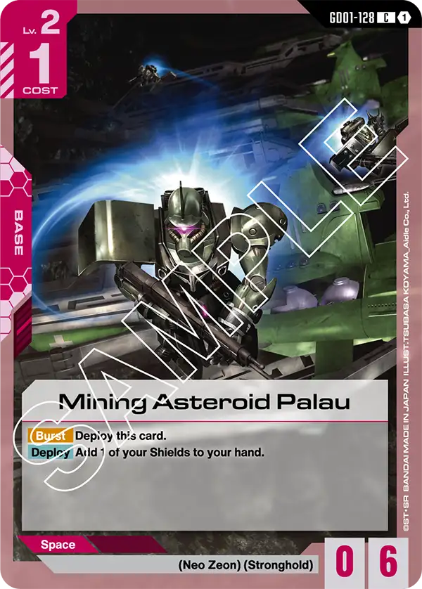Mining Asteroid Palau (GD01-128)