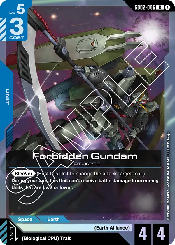 Forbidden Gundam (GD02-006)