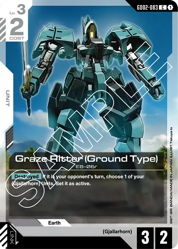 Graze Ritter (Ground Type) (GD02-083)