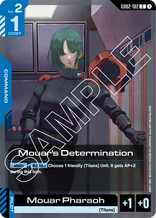 Mouar’s Determination / Mouar Pharaoh (GD02-102)