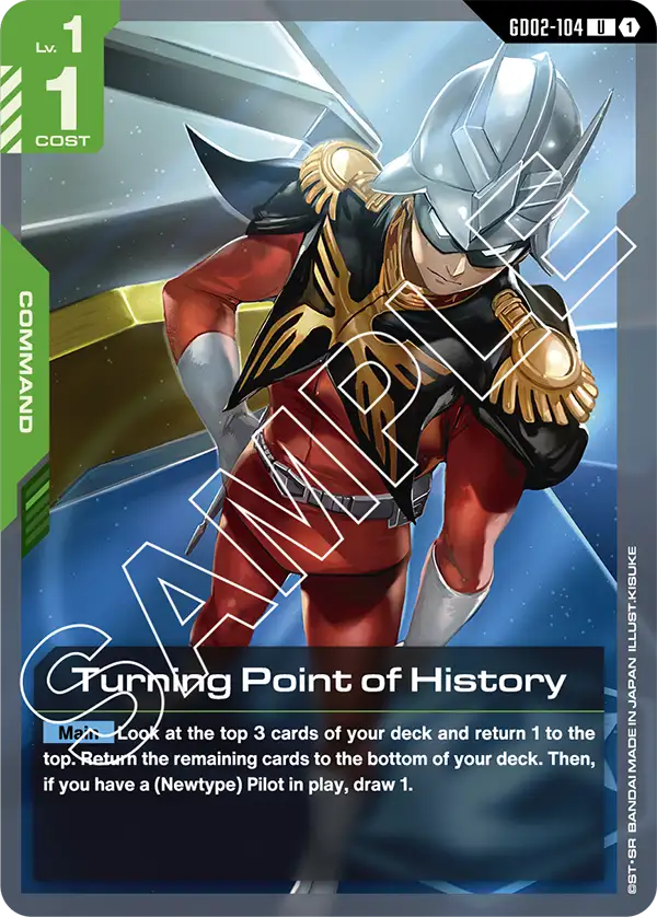 Turning Point of History (GD02-104)