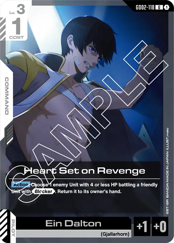 Heart Set on Revenge / Ein Dalton (GD02-118)